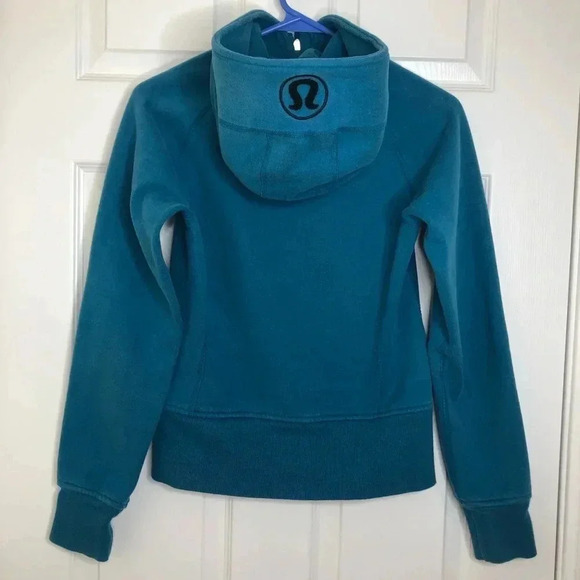 Lululemon Scuba  Hoodie Blue Size 2 - Picture 11 of 16